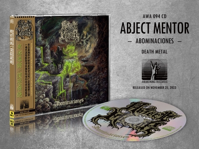 ABJECT MENTOR (mx) - Abominaciones - CD